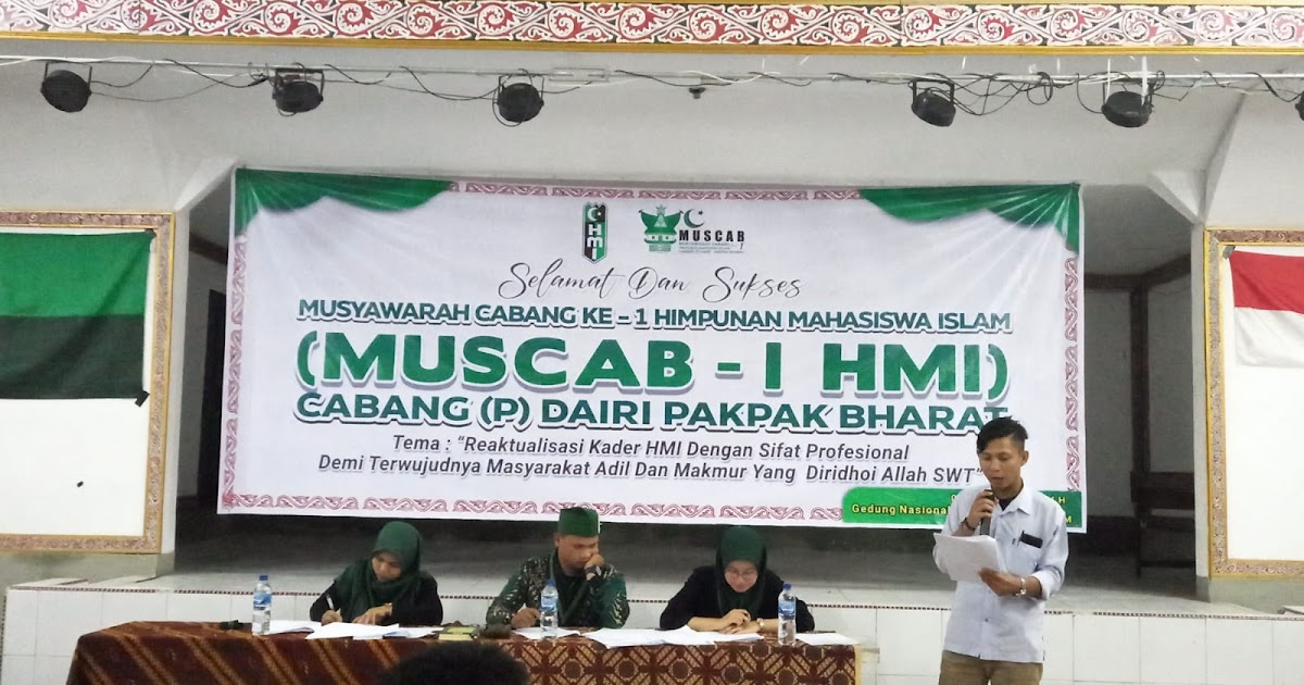 HMI kab sanggau Gelar Musyawarah Cabang